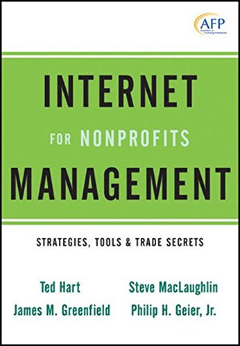 Book Cover Internet Management for Nonprofits: Strategies, Tools and Trade Secrets