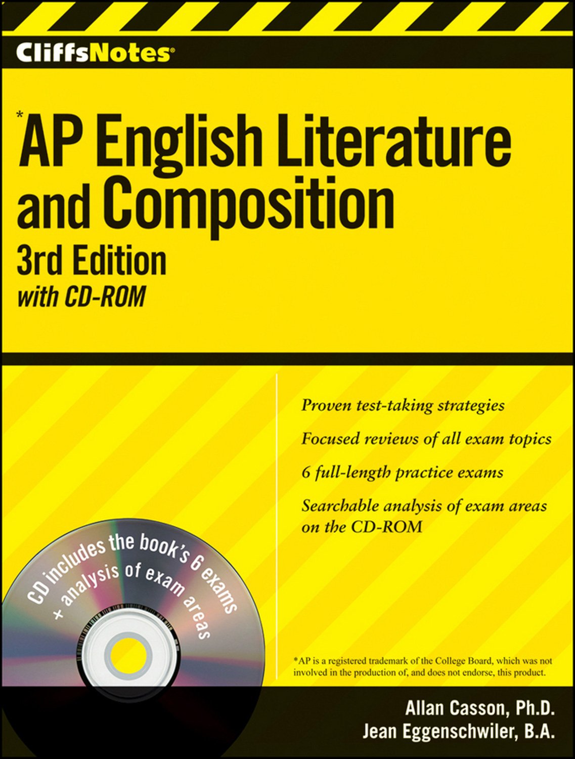 Book Cover CliffsNotes AP English Literature and Composition