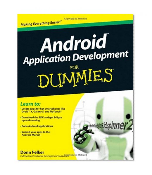 Book Cover Android Application Development For Dummies