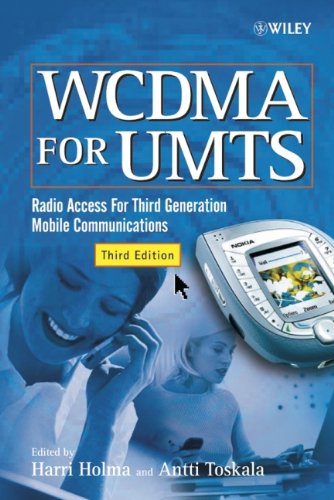 Book Cover WCDMA for UMTS: Radio Access for Third Generation Mobile Communications, 3rd Ed.