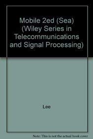Book Cover Mobile Communications Design Fundamentals (Wiley Series in Telecommunications and Signal Processing)