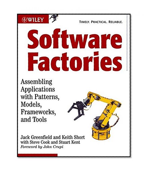 Book Cover Software Factories: Assembling Applications with Patterns, Models, Frameworks, and Tools