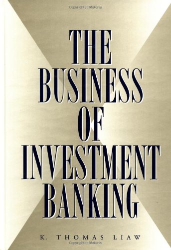 Book Cover The Business of Investment Banking