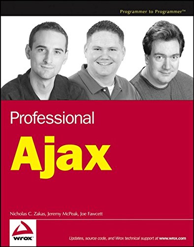 Book Cover Professional Ajax (Programmer to Programmer)
