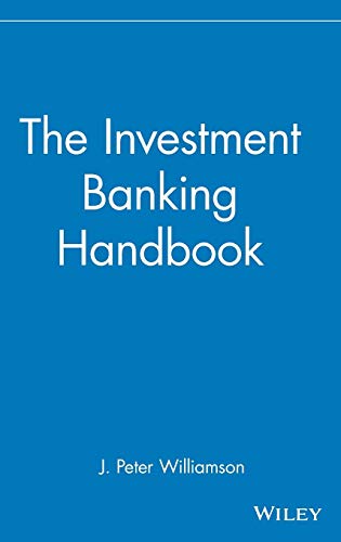 Book Cover The Investment Banking Handbook (Frontiers in Finance Series)