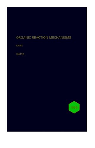 Book Cover 1996, Organic Reaction Mechanisms 1996