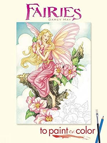 Book Cover Fairies to Paint or Color (Dover Art Coloring Book)