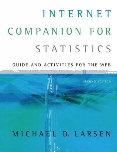 Book Cover Internet Companion for Statistics (with InfoTrac 2-Semester Printed Access Card)