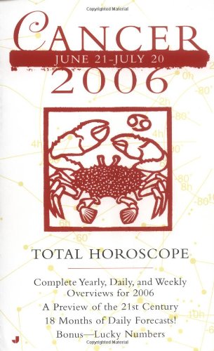 Book Cover Cancer (Total Horoscopes 2006)
