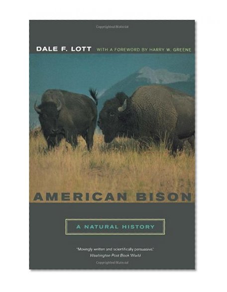 Book Cover American Bison: A Natural History (Organisms and Environments)