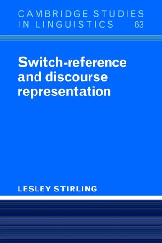 Book Cover Switch-Reference and Discourse Representation (Cambridge Studies in Linguistics)