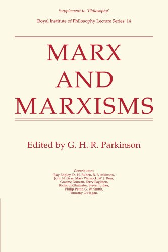 Book Cover Marx and Marxisms (Royal Institute of Philosophy Supplements)
