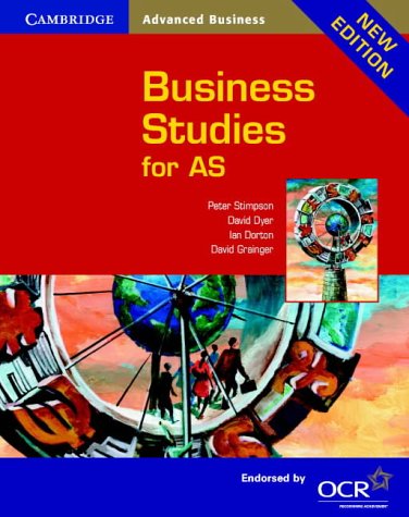 Book Cover Business Studies for AS OCR