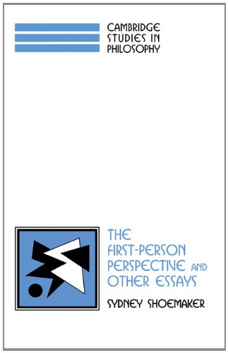 Book Cover The First-Person Perspective and Other Essays (Cambridge Studies in Philosophy)