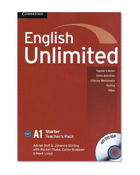 Book Cover English Unlimited Starter Teacher's Pack (Teacher's Book with DVD-ROM)