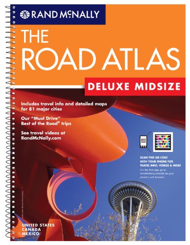 Book Cover Rand McNally Road Atlas Midsize Deluxe (Rand McNally Midsize Road Atlas: Large Scale)