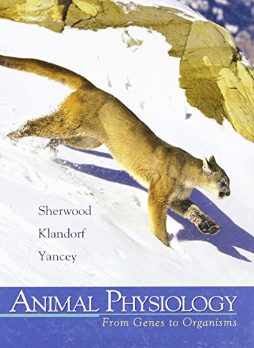 Book Cover Animal Physiology: From Genes to Organisms (with InfoTrac)