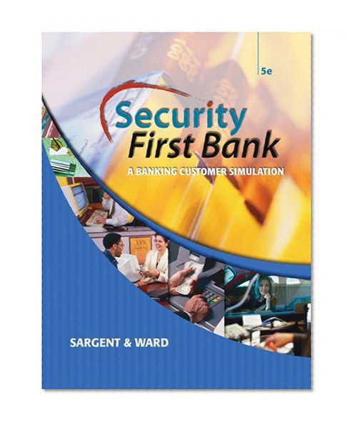 Book Cover Security First Bank: A Banking Customer Simulation (Financial Literacy Promotion Project)