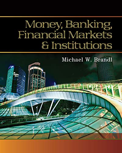 Book Cover Money, Banking, Financial Markets and Institutions
