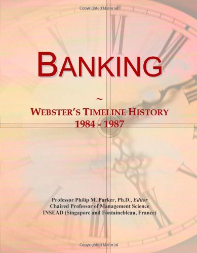 Book Cover Banking: Webster's Timeline History, 1984 - 1987