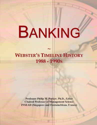 Book Cover Banking: Webster's Timeline History, 1988 - 1990s