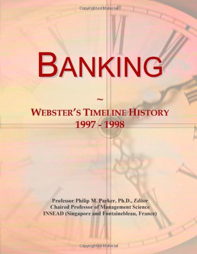 Book Cover Banking: Webster's Timeline History, 1997 - 1998