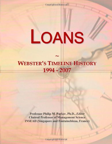 Book Cover Loans: Webster's Timeline History, 1994 - 2007