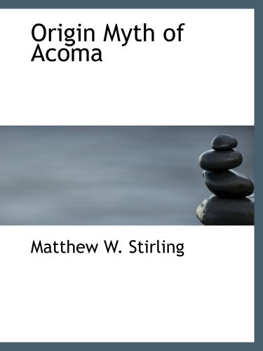 Book Cover Origin Myth of Acoma