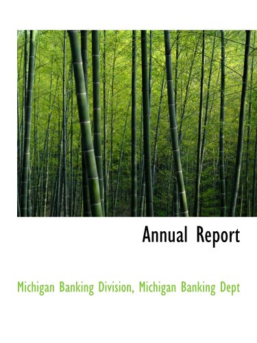 Book Cover Annual Report