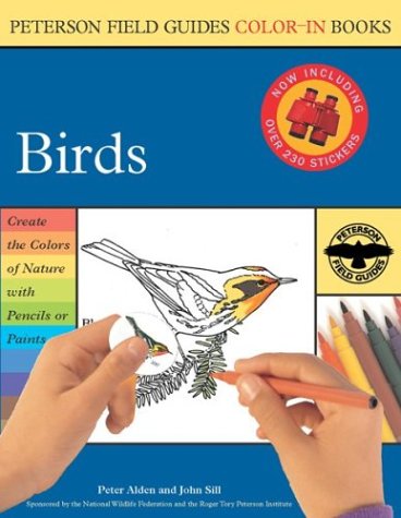 Book Cover Birds (Peterson Field Guide Color-In Book)