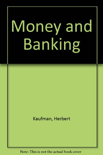 Book Cover Money and Banking