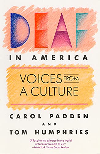 Book Cover Deaf in America: Voices from a Culture