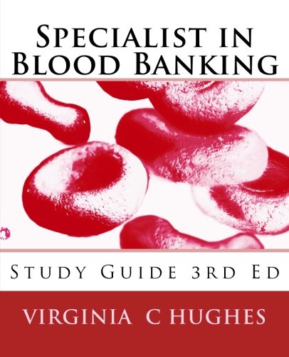 Book Cover Specialist in Blood Banking Study Guide 3rd Ed