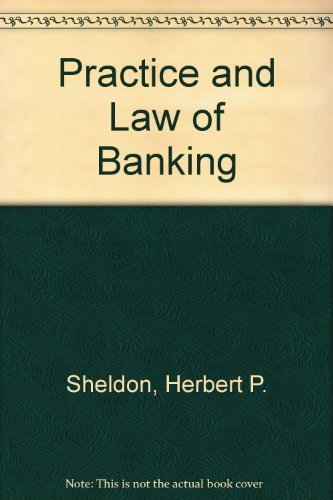 Book Cover Practice and Law of Banking