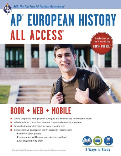 Book Cover AP® European History All Access Book + Online + Mobile (Advanced Placement (AP) All Access)