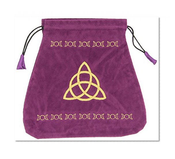 Book Cover Triple Goddess Velvet Bag (Bolsas de Lo Scarabeo Tarot Bags From Lo Scarabeo)