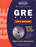 Book Cover Kaplan GRE Exam 2003 with CD-ROM