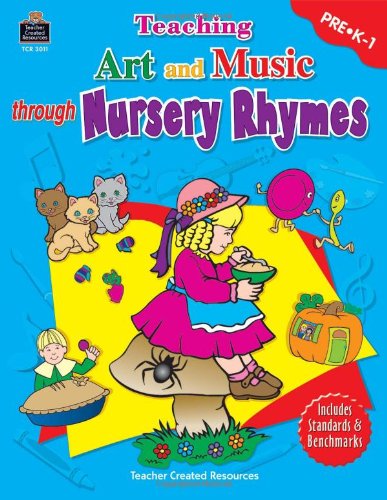 Book Cover Teaching Art and Music Through Nursery Rhymes