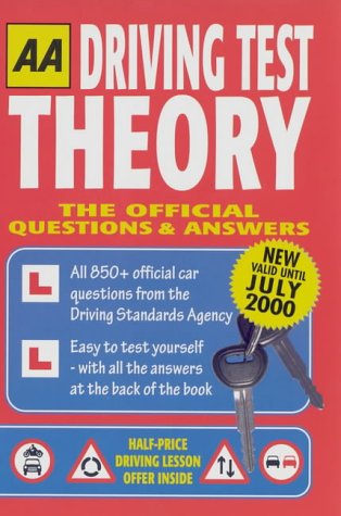 Book Cover Driving Test: Pass First Time - Theory (AA Illustrated Reference)