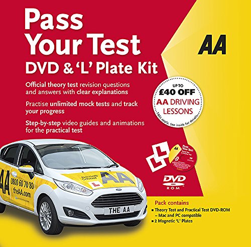 Book Cover Pass Your Test & 'L' Plate Kit (AA Driving Test Series)