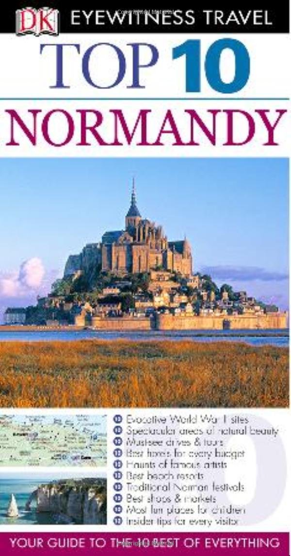 Book Cover Top 10 Normandy (Eyewitness Travel Guide)