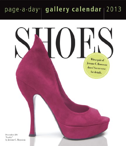 Book Cover Shoes 2013 Gallery Calendar