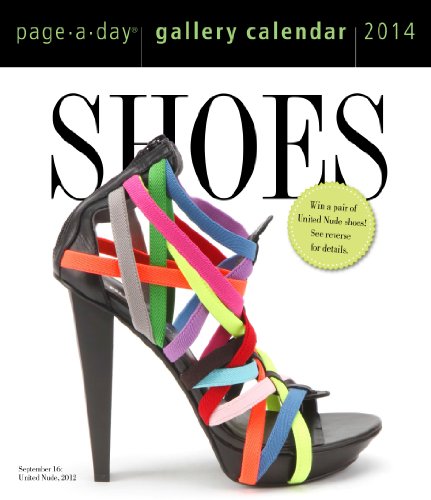 Book Cover Shoes 2014 Gallery Calendar