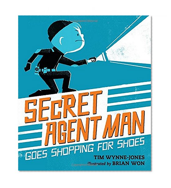Book Cover Secret Agent Man Goes Shopping for Shoes
