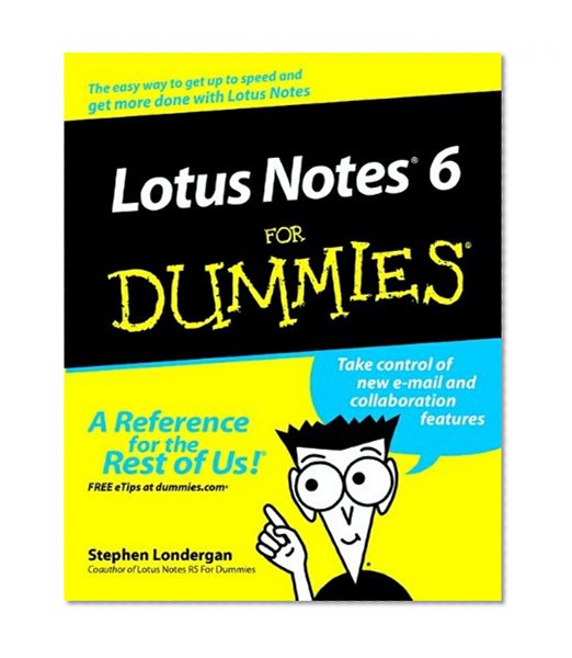 Book Cover Lotus Notes 6 For Dummies