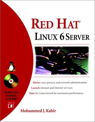 Book Cover Red HatÂ LinuxÂ 6 Server