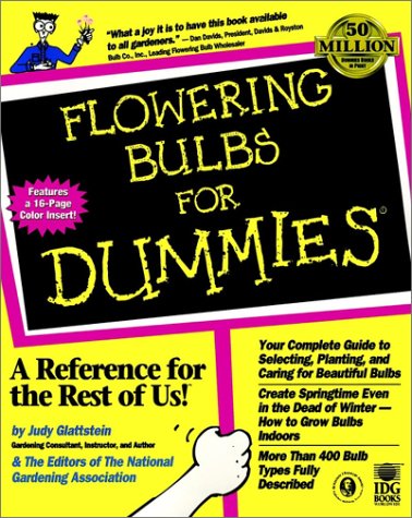 Book Cover Flowering Bulbs For DummiesÂ
