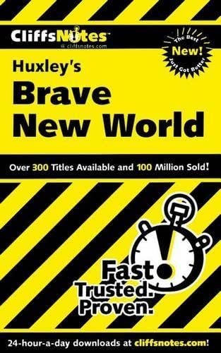 Book Cover CliffsNotes on Huxley's Brave New World (Cliffsnotes Literature Guides)