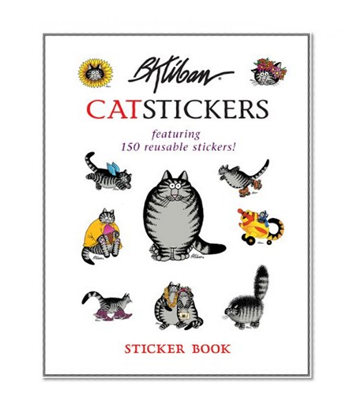 Book Cover B. Kliban Cat Stickers Sticker Book