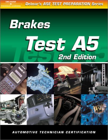 Book Cover Automobile Test: Brakes (Test A5) (ASE Test Prep: Brakes Test A5)